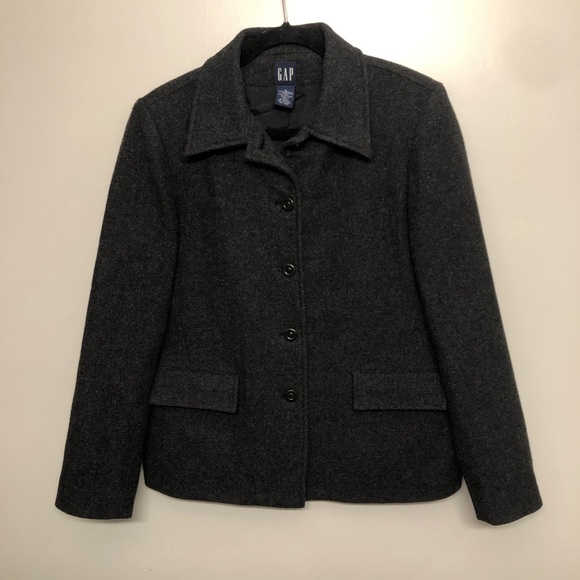 GAP Jackets & Blazers - Gap wool pea coat gray medium